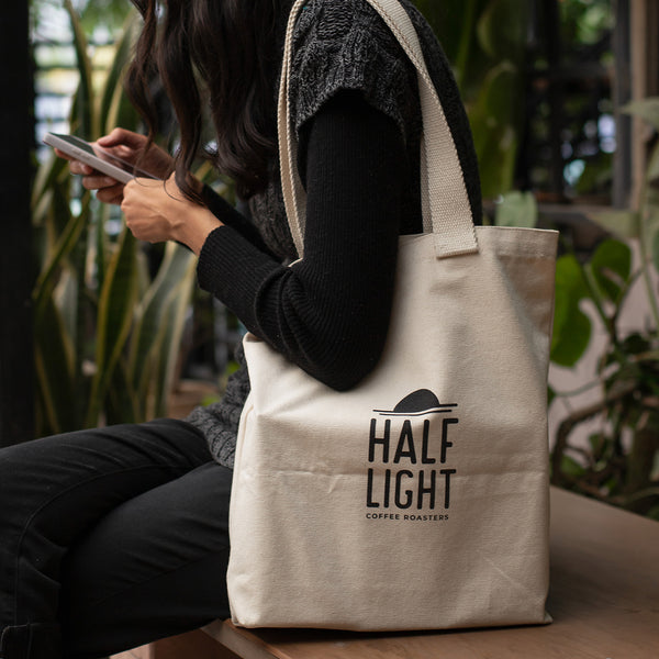 Tote Bag Half Light Coffee